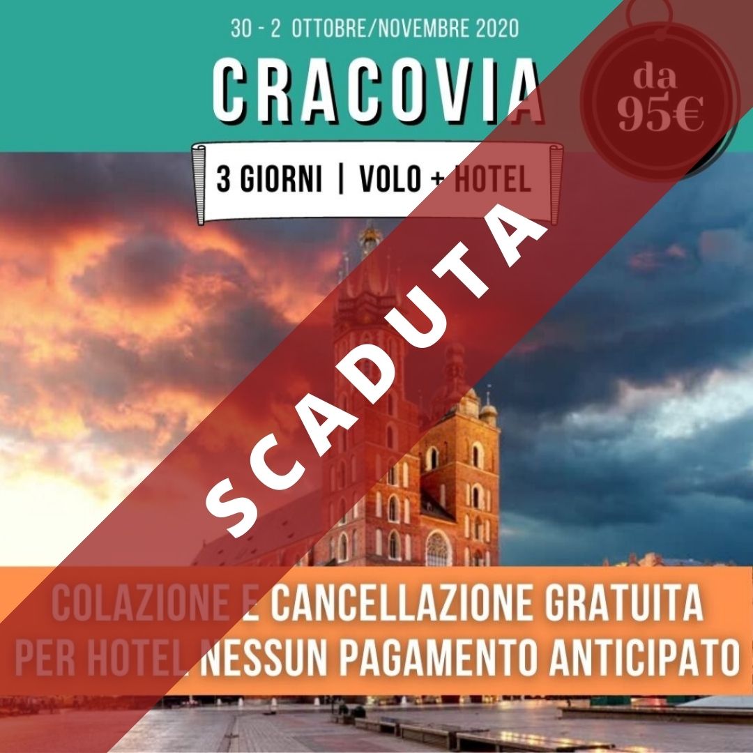 cracovia-offerta-volo-hotel