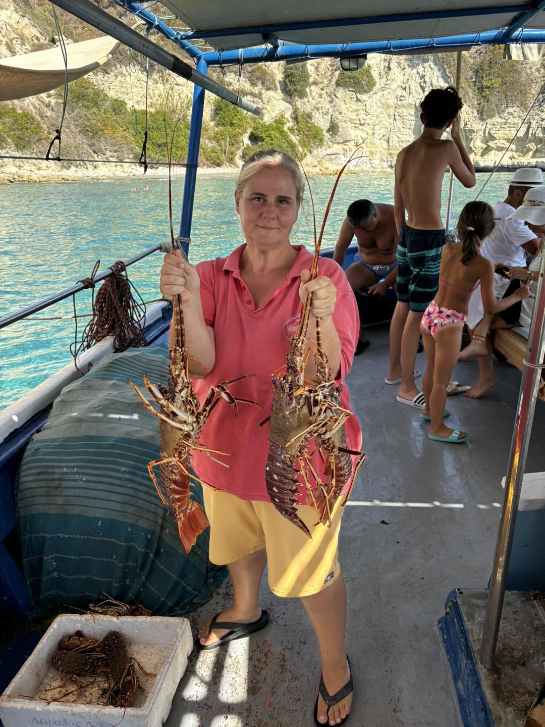 Barca pesca Kefalonia Fishing Tourism Antonia escursione