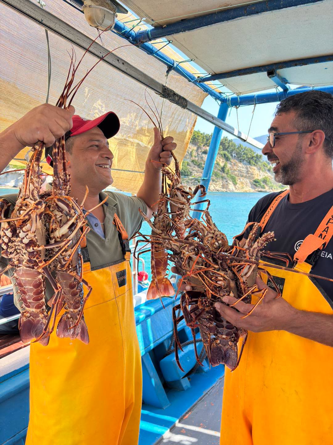 Michalis e Antonia capitani Fishing Tourism Kefalonia